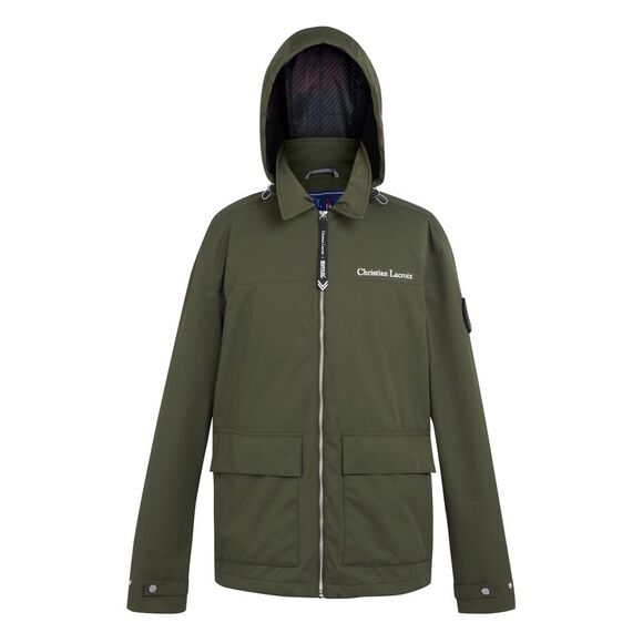 Regatta Mens Christian Lacroix Ramatuelle Waterproof Jacket / Dark Khaki